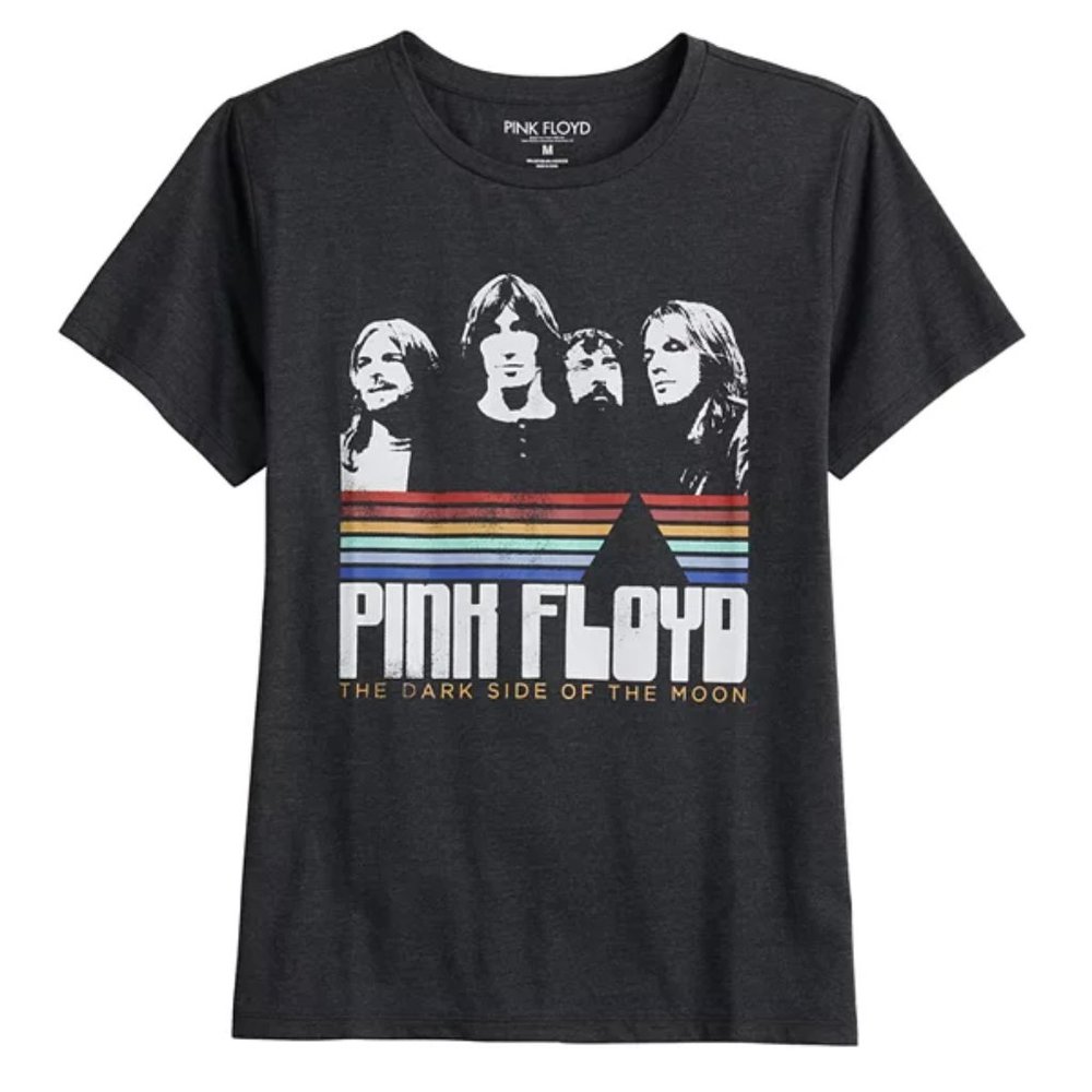 NEW Women's Pink Floyd Dark Side Graphic Tee